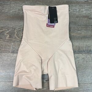 NEW Total Comfort Extra Firm Control Hi-Waist Thigh Slimmer with Back Magic S